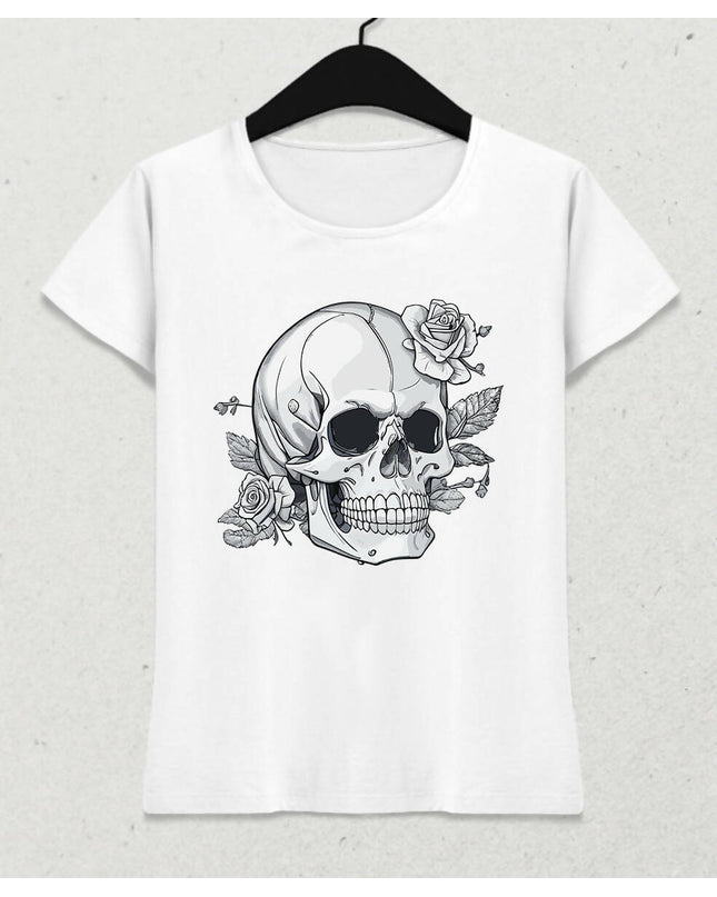 skull and rose 