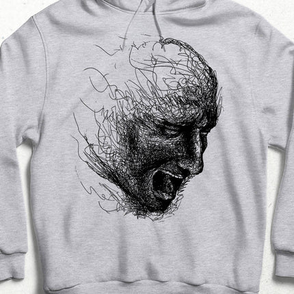 Attractive Man Hooded Sweatshirt
