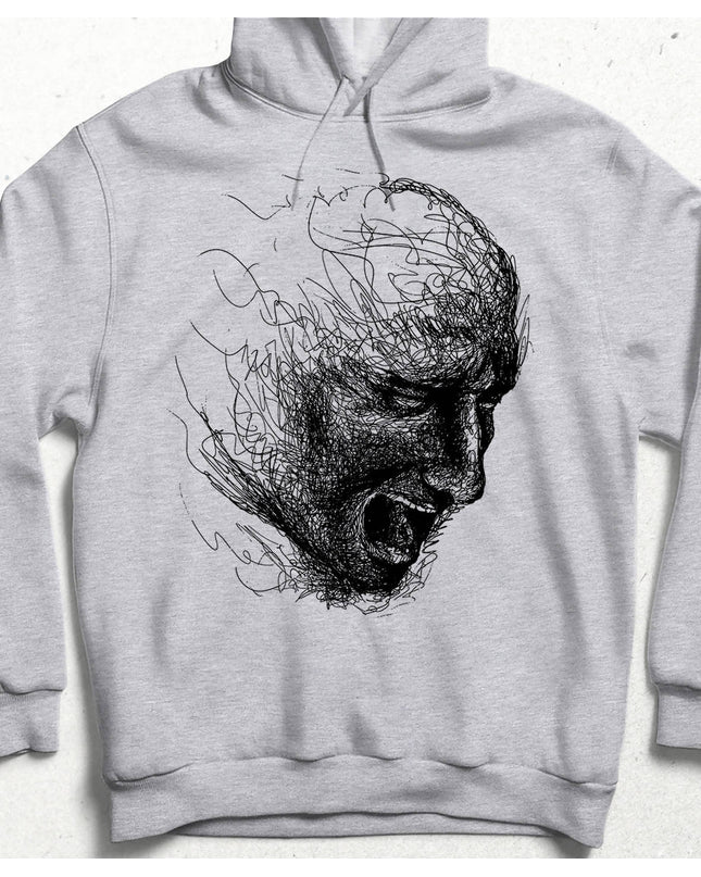 Attractive Man Hooded Sweatshirt