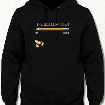 Old Computer Hooded Sweatshirt