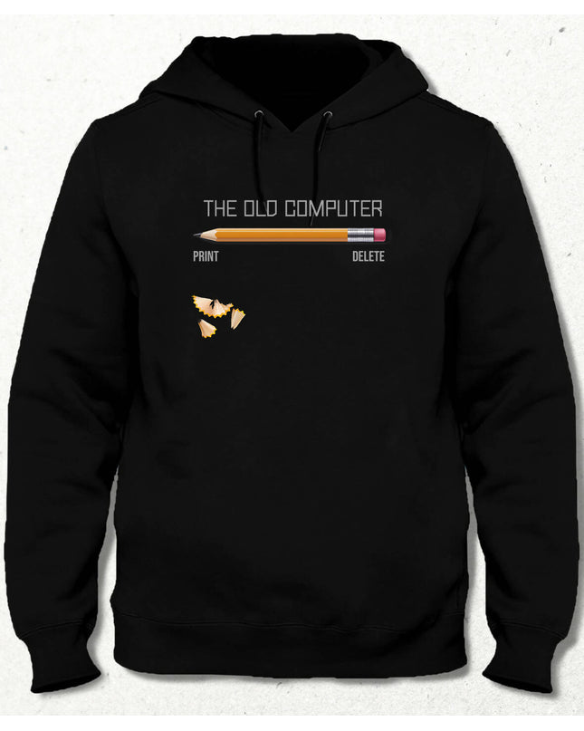 Old Computer Hooded Sweatshirt