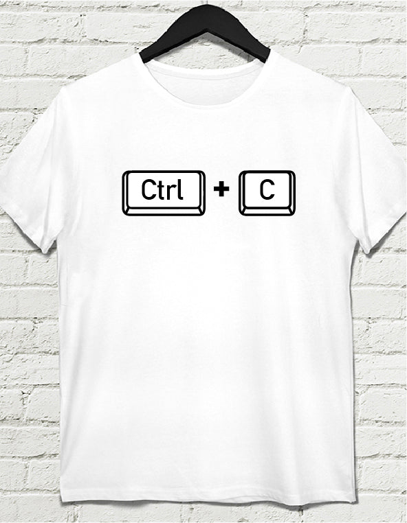ctrl C tshirt - basmatik.com