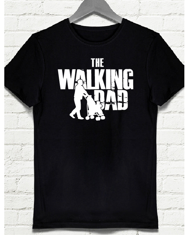 walking Dad siyah tshirt - basmatik.com