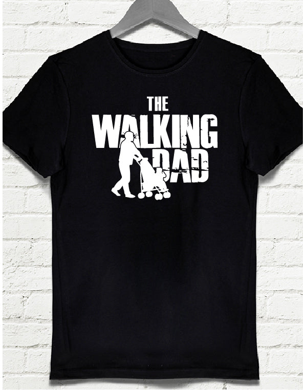 walking Dad siyah tshirt - basmatik.com