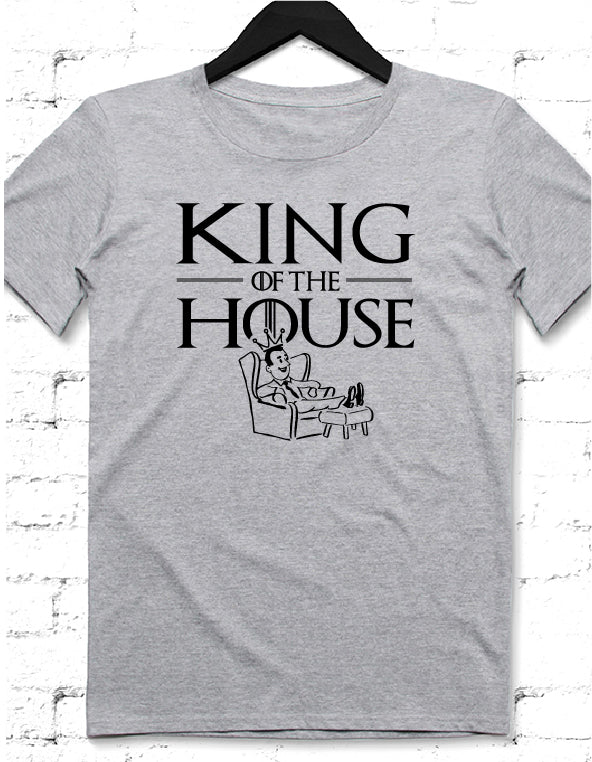 King House gri tshirt - basmatik.com