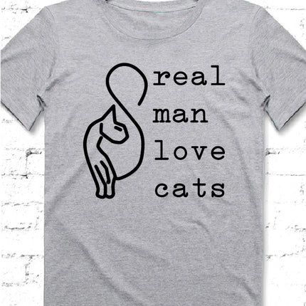Real men gri tshirt - basmatik.com