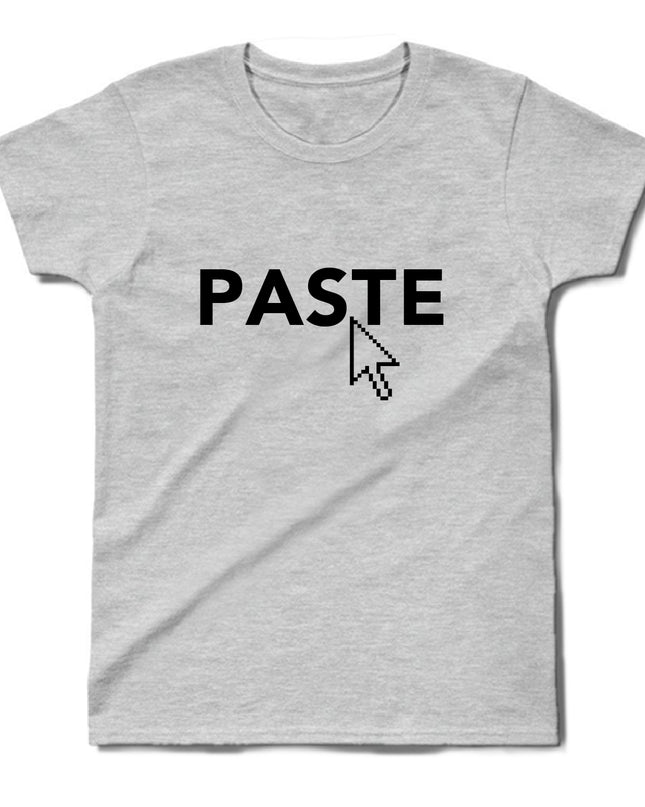 Paste gri çocuk tişört - basmatik.com