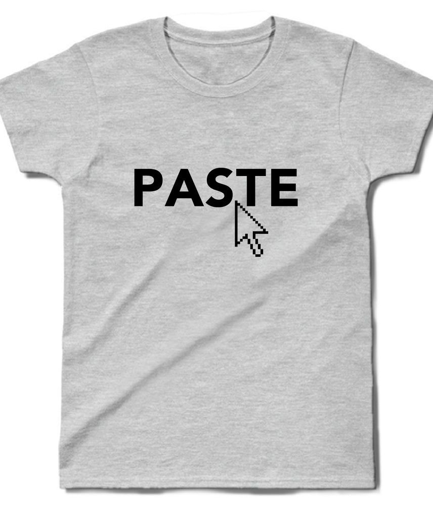 Paste gri çocuk tişört - basmatik.com