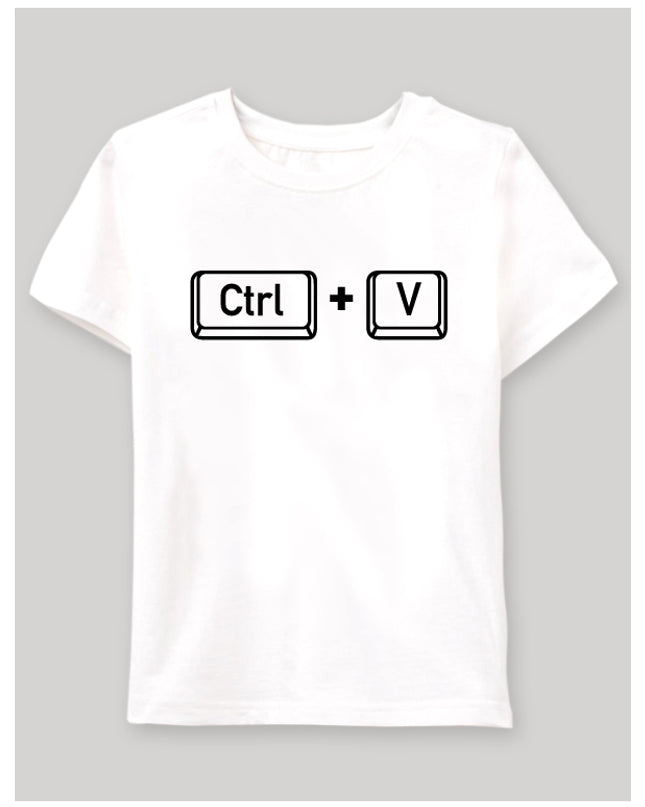 Ctrl V Çocuk tshirt - basmatik.com