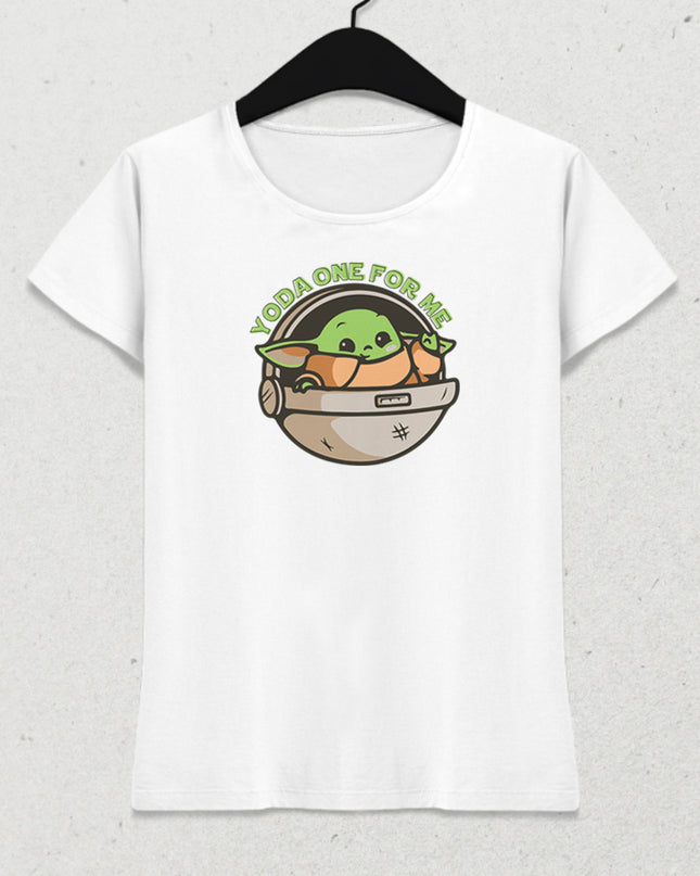 baby yoda kadın tişört - basmatik.com