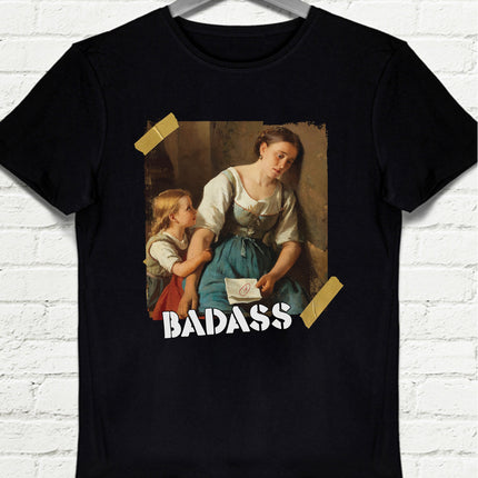 Badass Siyah Tişört - basmatik.com