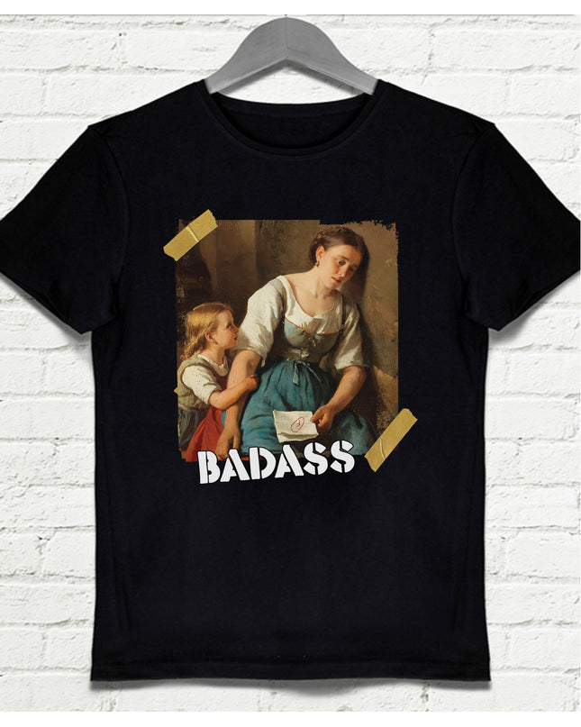 Badass Siyah Tişört - basmatik.com