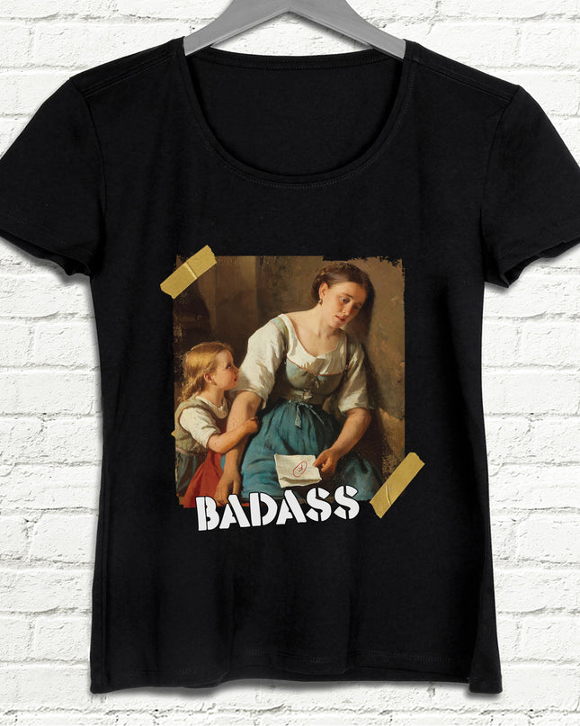 Badass Siyah Tişört - basmatik.com