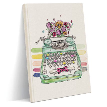daktilo kanvas defter - basmatik.com