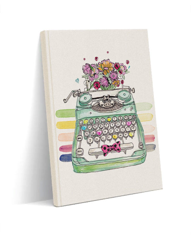 daktilo kanvas defter - basmatik.com