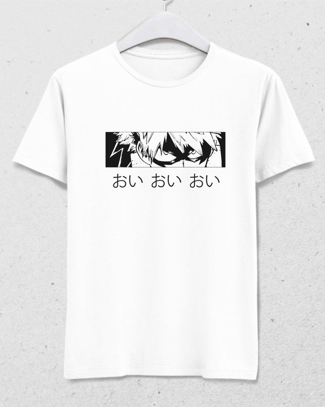 bakugo oi oi oi erkek tişört - basmatik.com