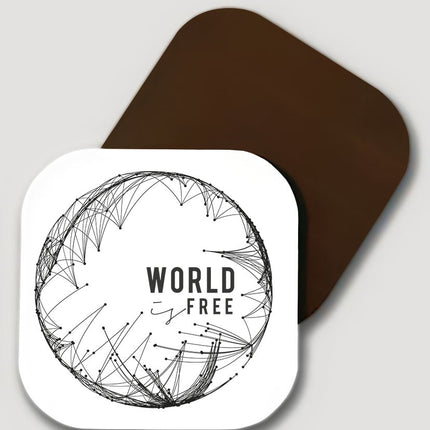 World - bardak altlığı - basmatik.com