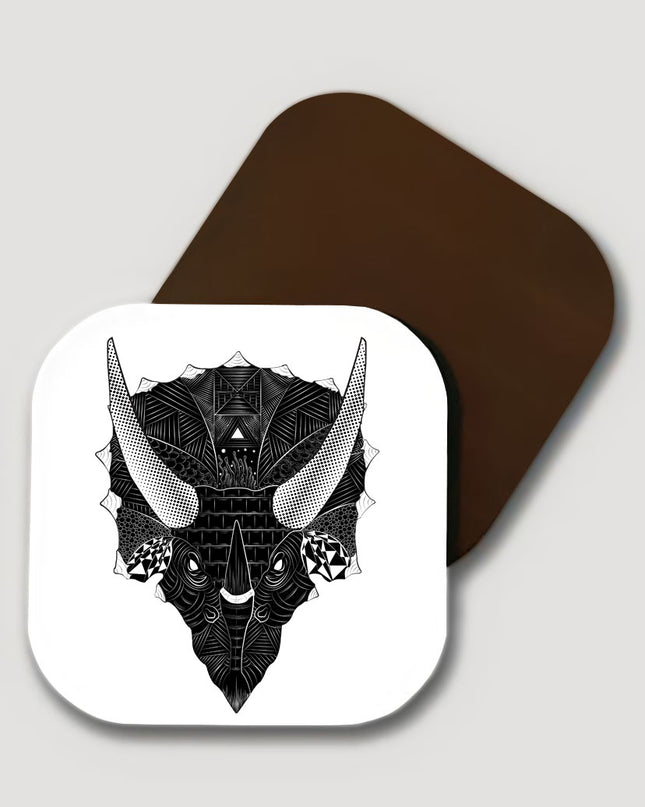 Triceratops bardak altlığı - basmatik.com