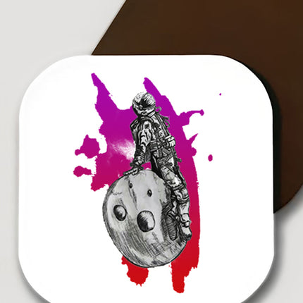 Astronot bardak altlığı - basmatik.com