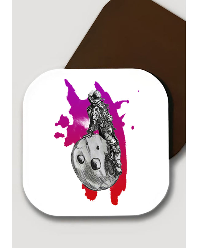 Astronot bardak altlığı - basmatik.com