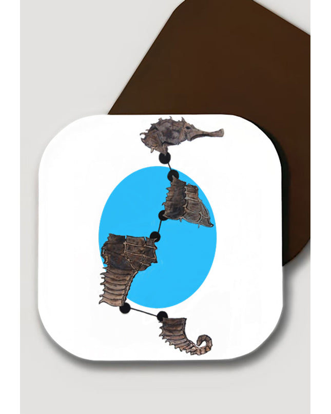 Deniz atı bardak altlığı - basmatik.com