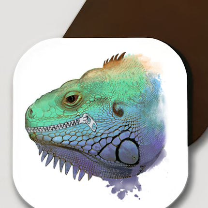 İguana bardak altlığı - basmatik.com