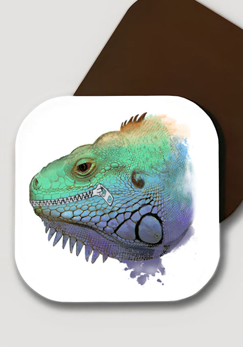İguana bardak altlığı - basmatik.com