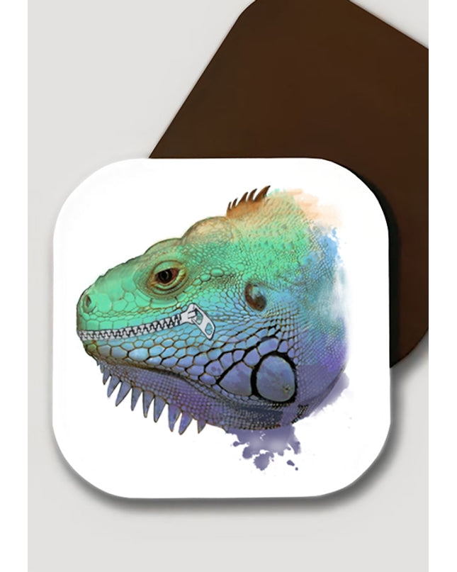 İguana bardak altlığı - basmatik.com