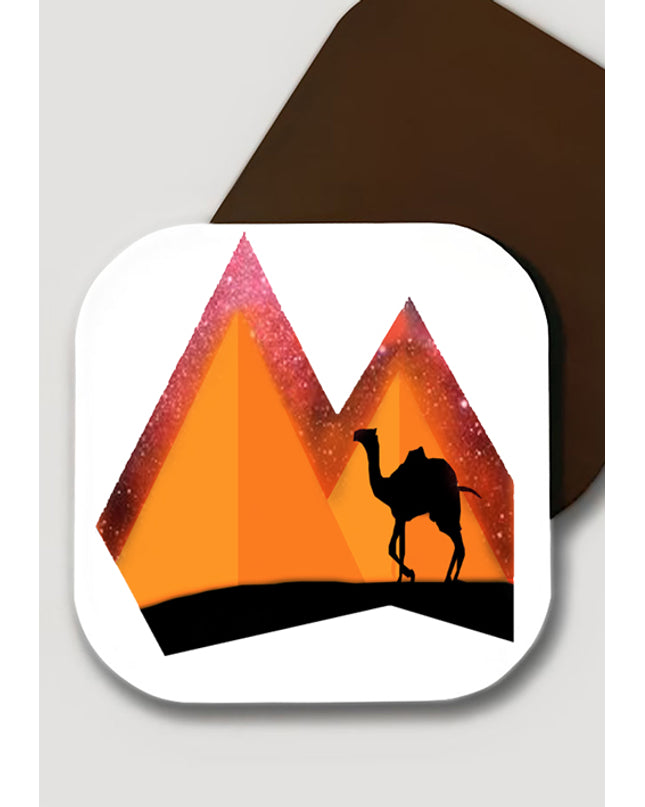 Piramitler bardak altlığı - basmatik.com