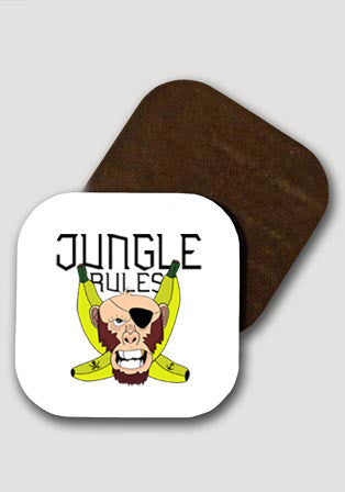 jungle rules bardak altlığı - basmatik.com