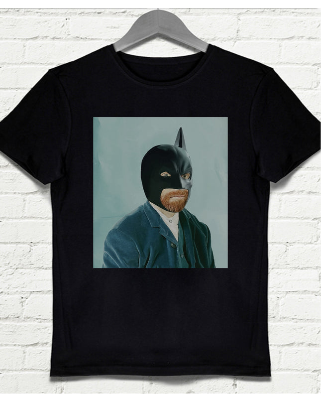 Bat Gogh Siyah Erkek Tshirt - basmatik.com