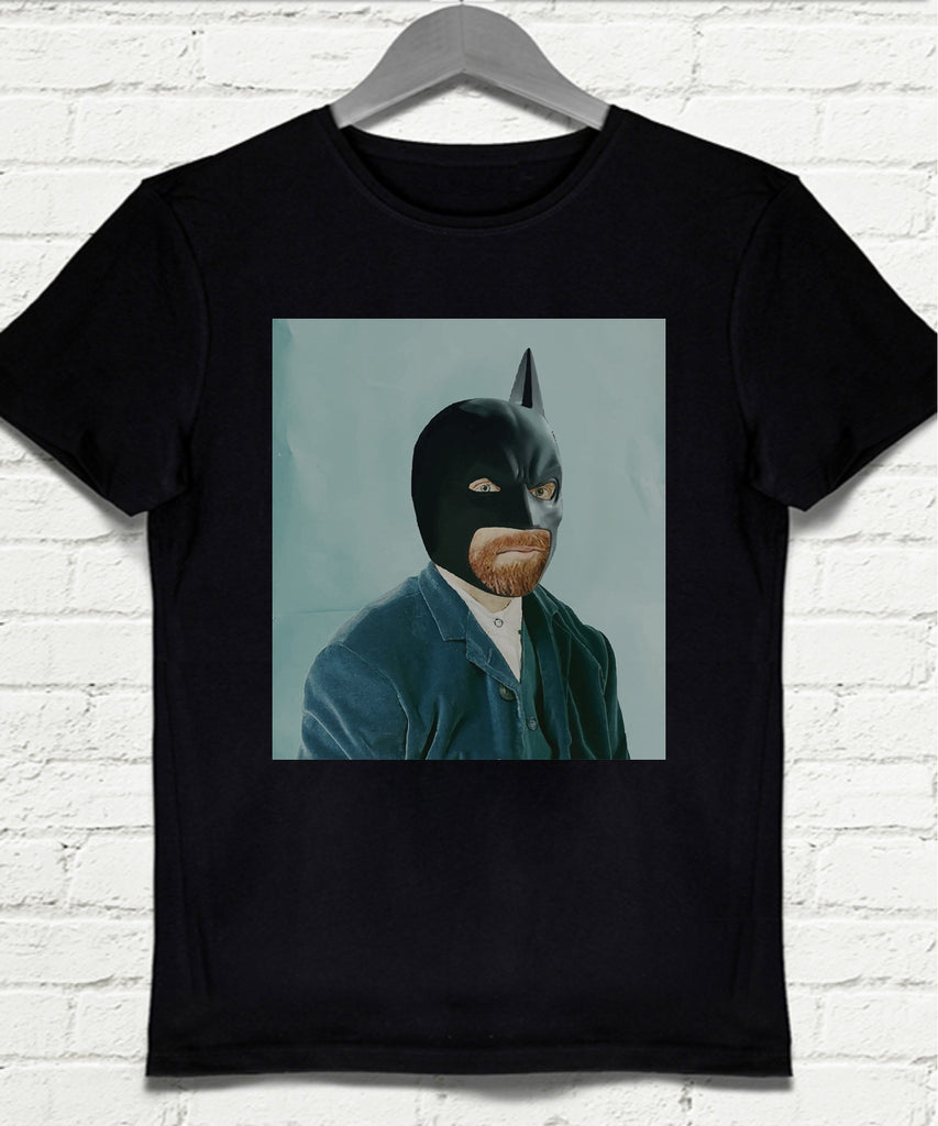 Bat Gogh Siyah Erkek Tshirt - basmatik.com