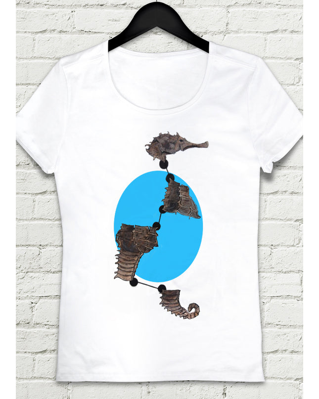 Deniz atı t-shirt - basmatik.com