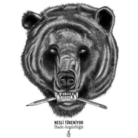 bear bardak altlığı - basmatik.com