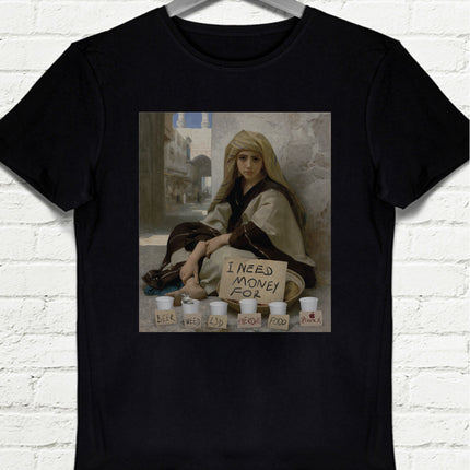 Beggar Siyah Erkek Tshirt - basmatik.com