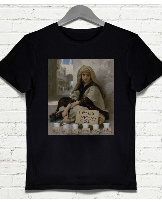 Beggar Siyah Erkek Tshirt - basmatik.com