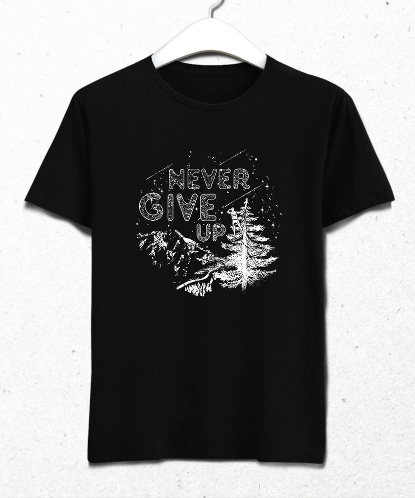 Never Give Up Men's T-Shirt