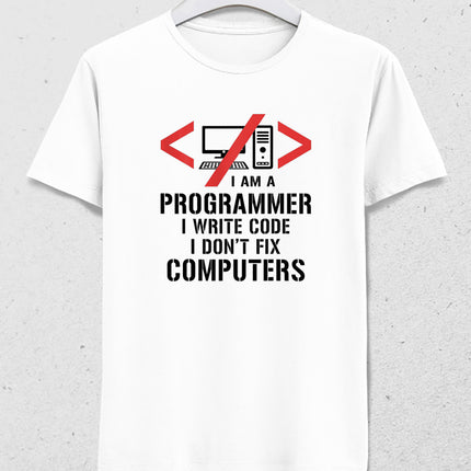 bilgisayar yazılım meslek tişört - basmatik.com