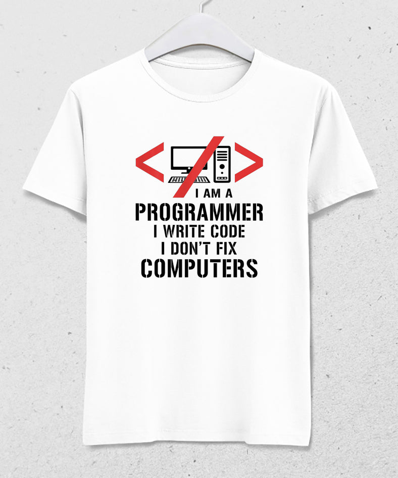 bilgisayar yazılım meslek tişört - basmatik.com