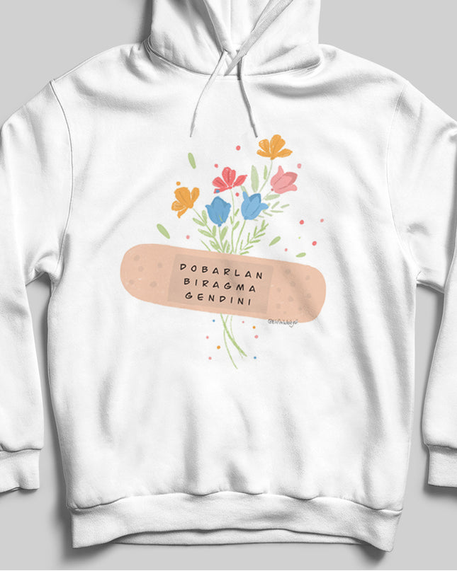 Bıragma Gendini Beyaz Kapşonlu - basmatik.com
