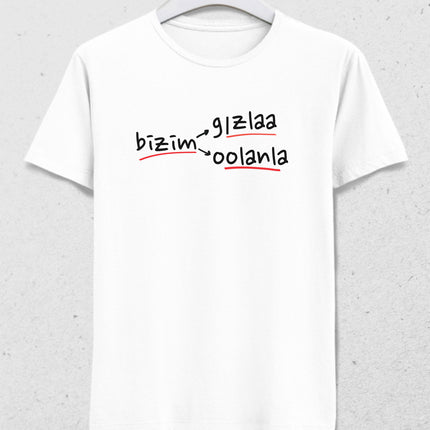 bizim gızlaa oolanla tişört - basmatik.com