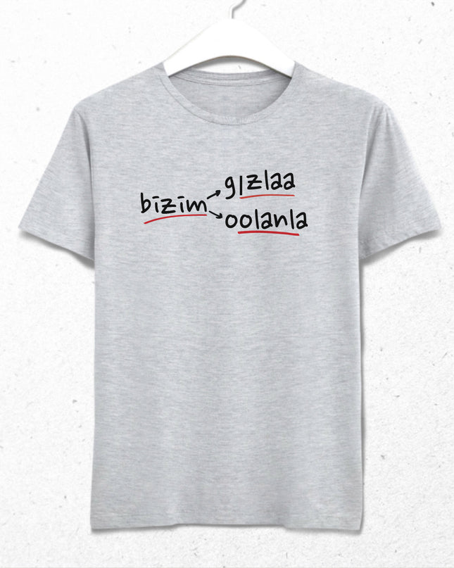 bizim gızlaa oolanla tişört - basmatik.com