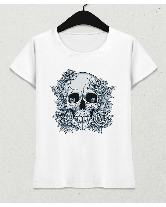 skull and rose 