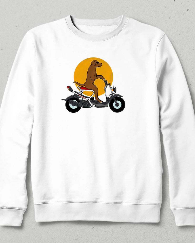 Dog Bike Sweatshirt