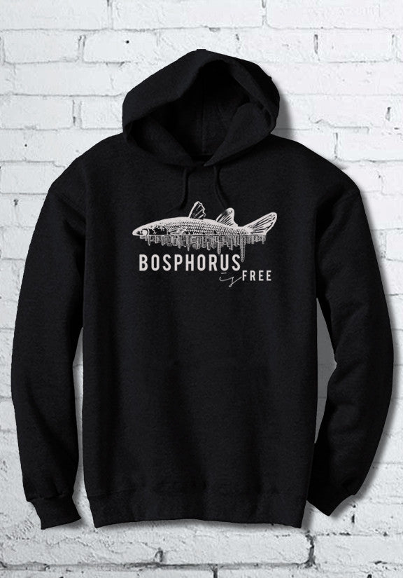 bosphorus siyah sweatshirt - basmatik.com