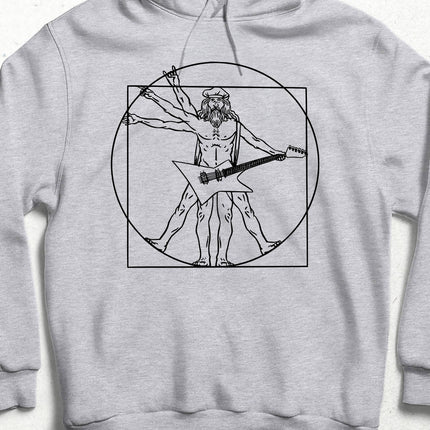 Rock Man Kapüşonlu Sweatshirt - basmatik.com