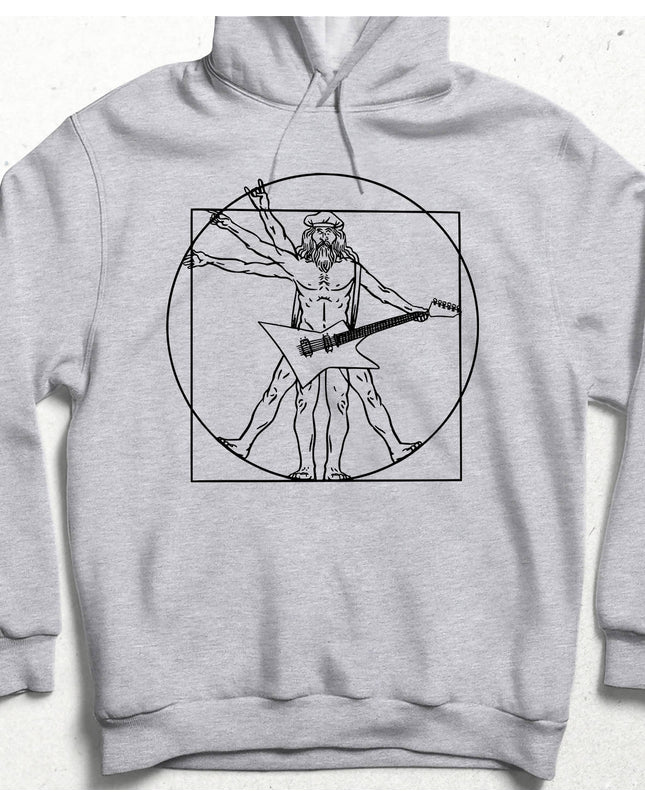 Rock Man Kapüşonlu Sweatshirt - basmatik.com