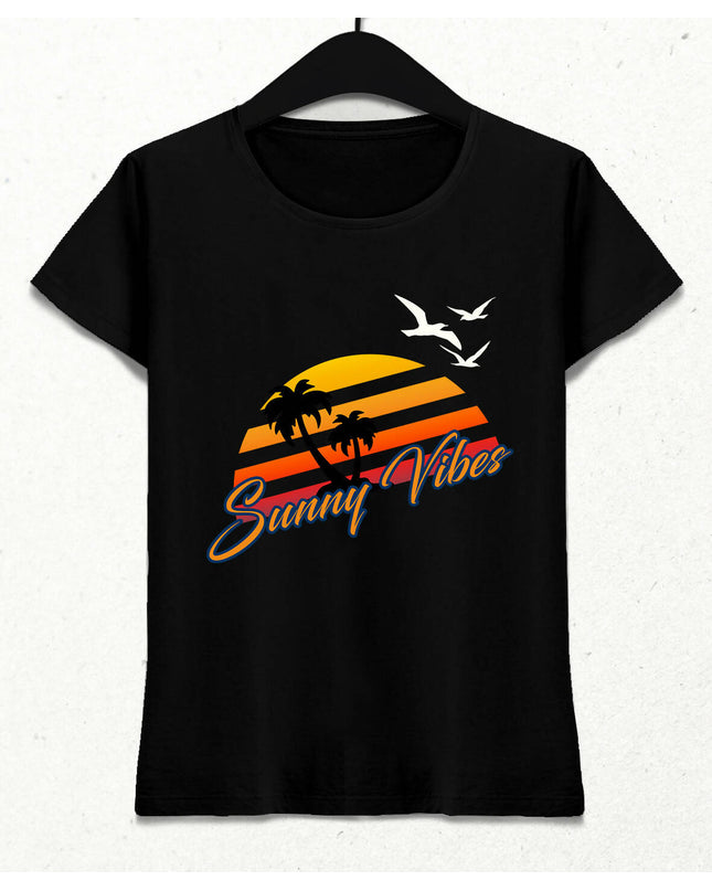 Sunny Vibes Kadın tişört