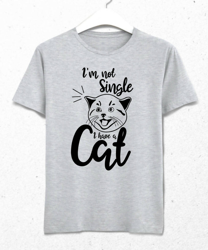 I HAVE A CAT - ERKEK T-SHIRT