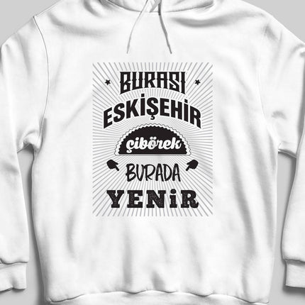 Kapüşonlu Sweatshirt - Burası Eskişehir - 5 - basmatik.com